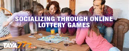 Socializing Through Online Lottery Games